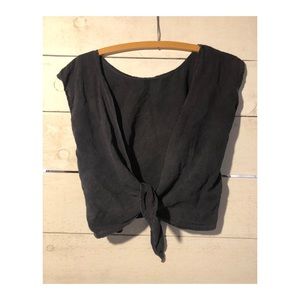 Elizabeth Suzann Raw Silk Maxine Top (Overdyed)